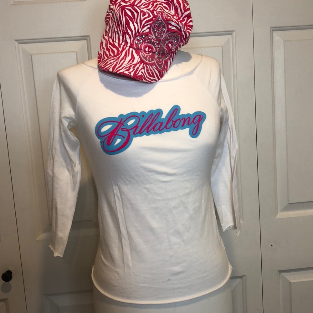 Electric Billabong 3/4 Sleeve Tee - Picture 2 of 7